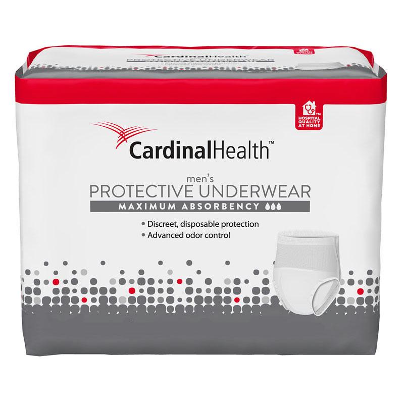 Cardinal Health, Men's Protective Underwear, Sure Care Super, Large/x-large, 45" - 58" - MahaStar Adult Products
