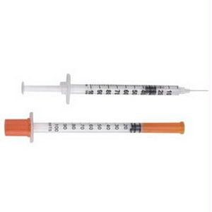 Insulin Syringe With Ultra-fine Needle 31g X 5/16", 1 Ml (100 Count)
