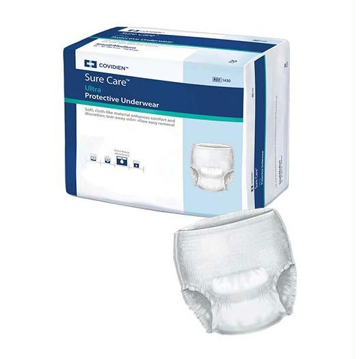 Cardinal Health, Underwear, Sure Care Ultra, Large, 44" - 54" - MahaStar Adult Products