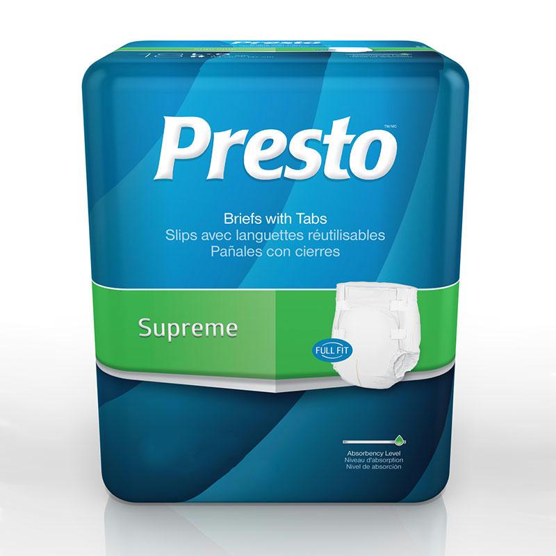 Presto Supreme Brief, Large, 45"-58" - MahaStar Adult Products