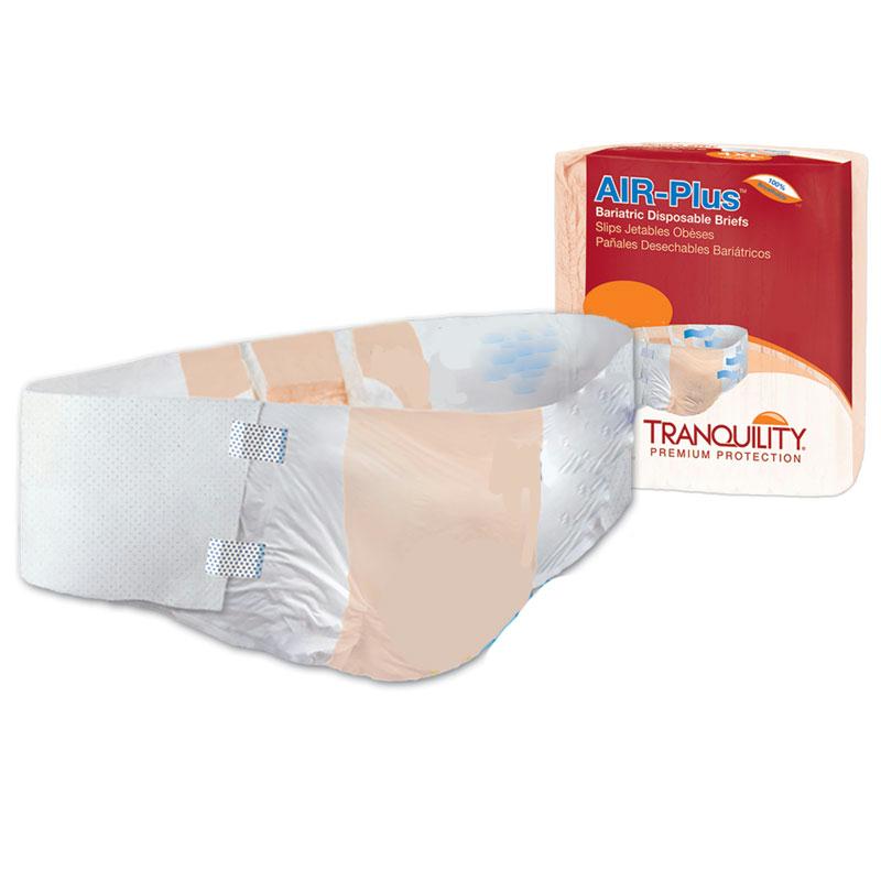 Tranquility Air-plus Bariatric Brief 70" - 106" - MahaStar Adult Products