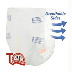 Tranquility Smartcore Brief 2x-large 60" - 80", White - MahaStar Adult Products