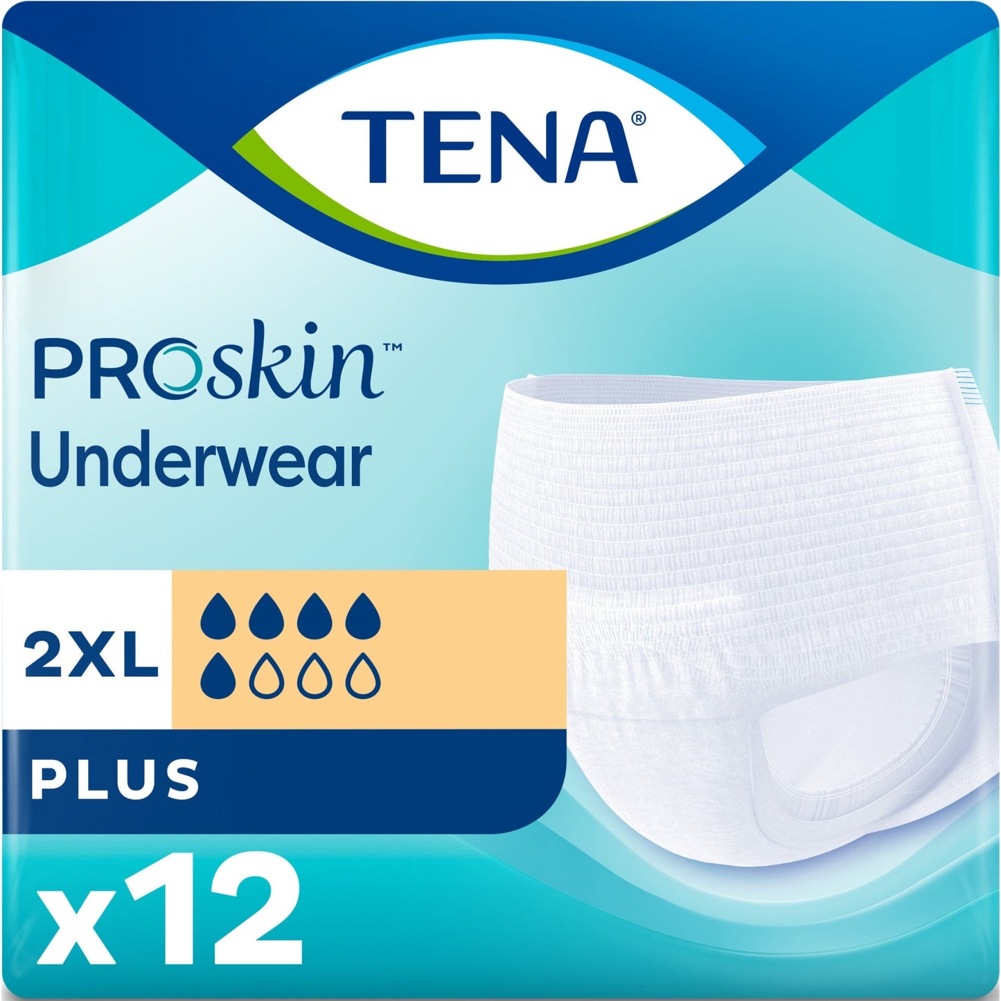 Tena Plus Protective Underwear, 2xl, 68" - 80" - MahaStar Adult Products
