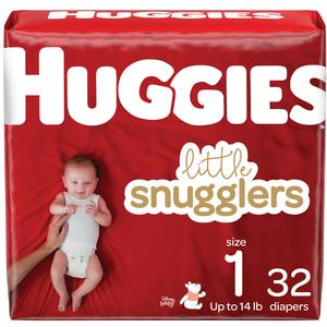 Huggies Little Snugglers Diapers, Size 1, Jumbo Pack - MahaStar Pediatric Products