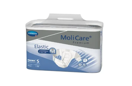 Molicare Premium Elastic Brief 6d, Small, 28" - 35" - MahaStar Adult Products