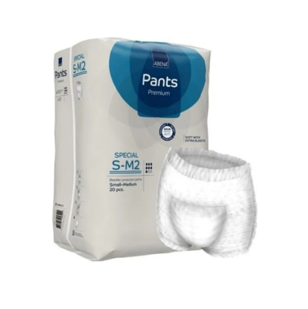 Abena Pants, Premium Adult Protective Underwear, Absorbency Level 2, Small, 24" - 43" - Replaces: Rb41073 - MahaStar Adult Products