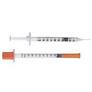Insulin Syringe With Micro-fine Needle 28g X 1/2", 1/2 Ml (100 Count)