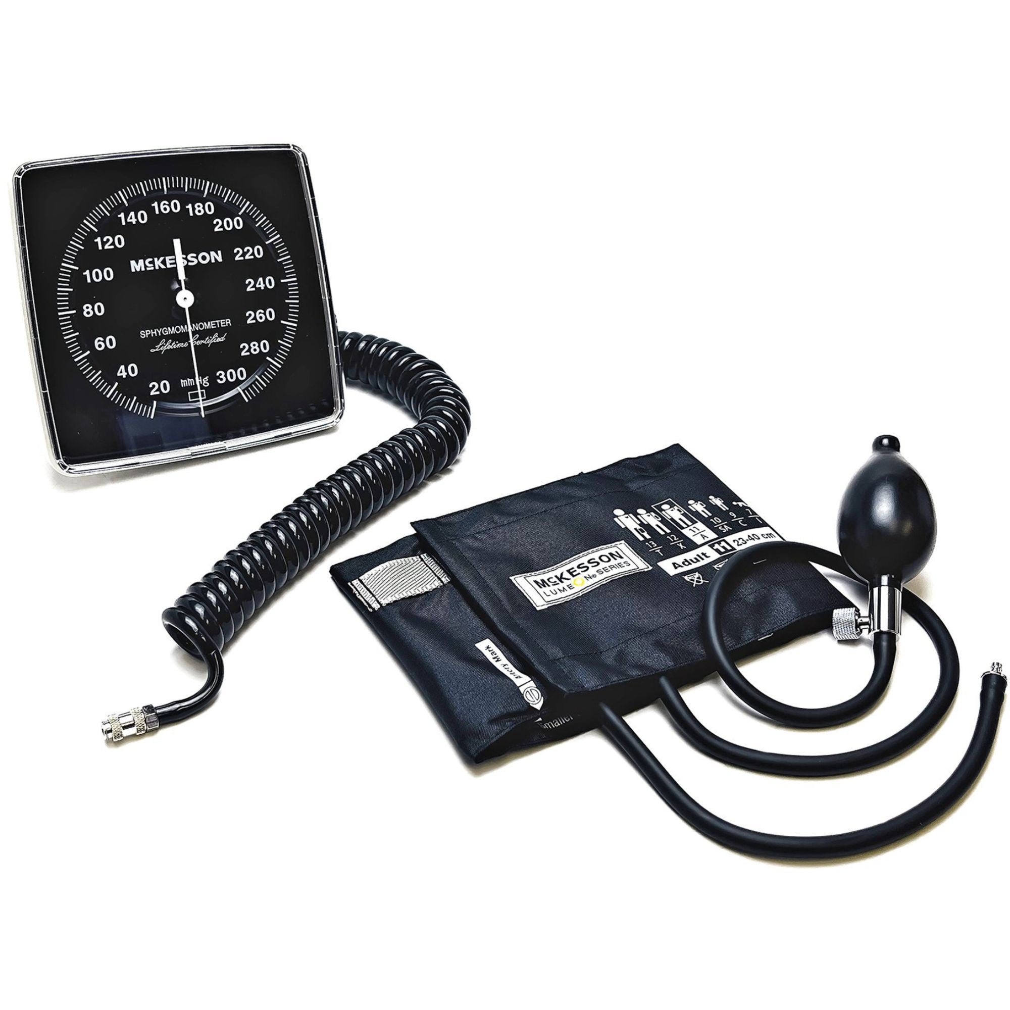 McKesson LUMEON Clock Aneroid Sphygmomanometer