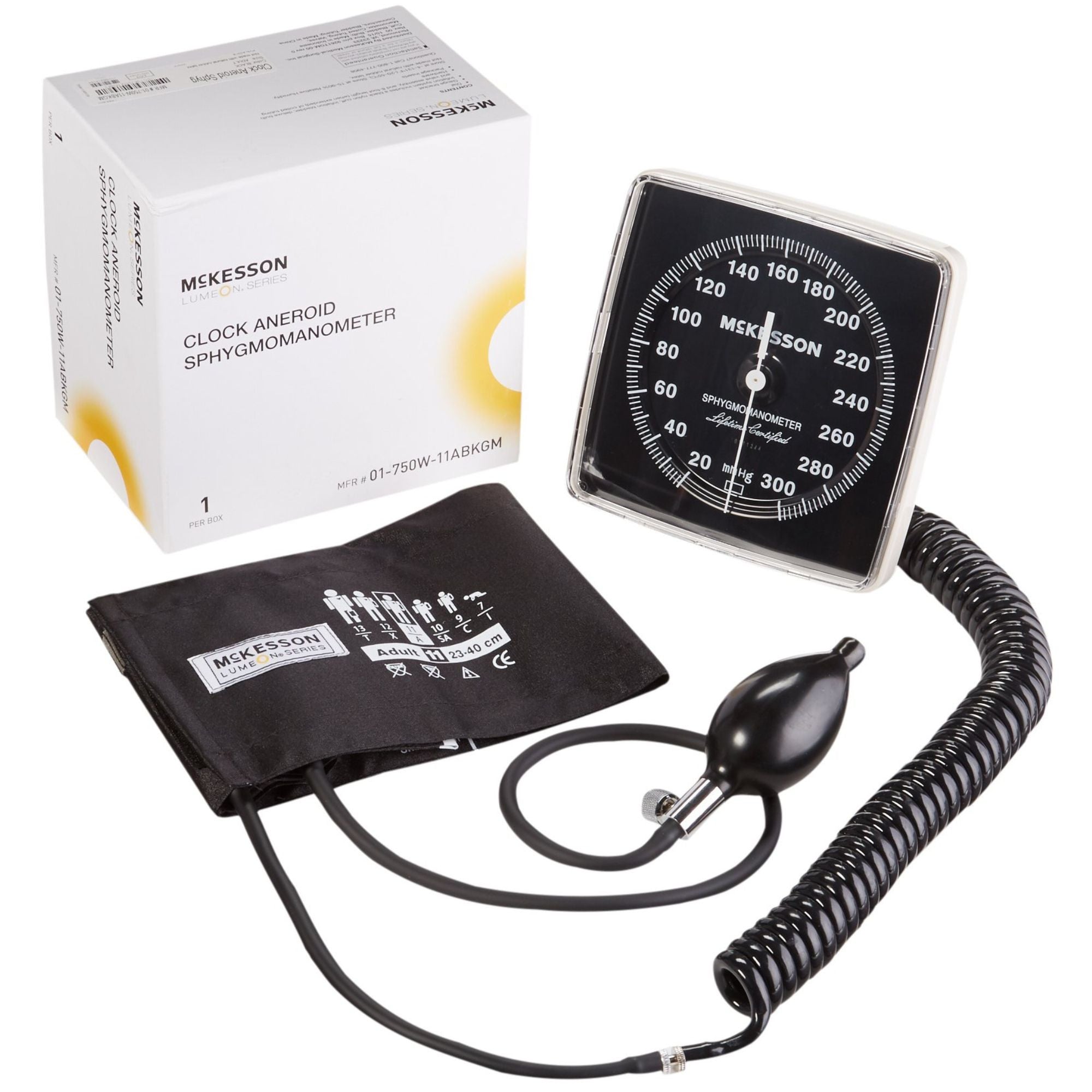 McKesson LUMEON Clock Aneroid Sphygmomanometer