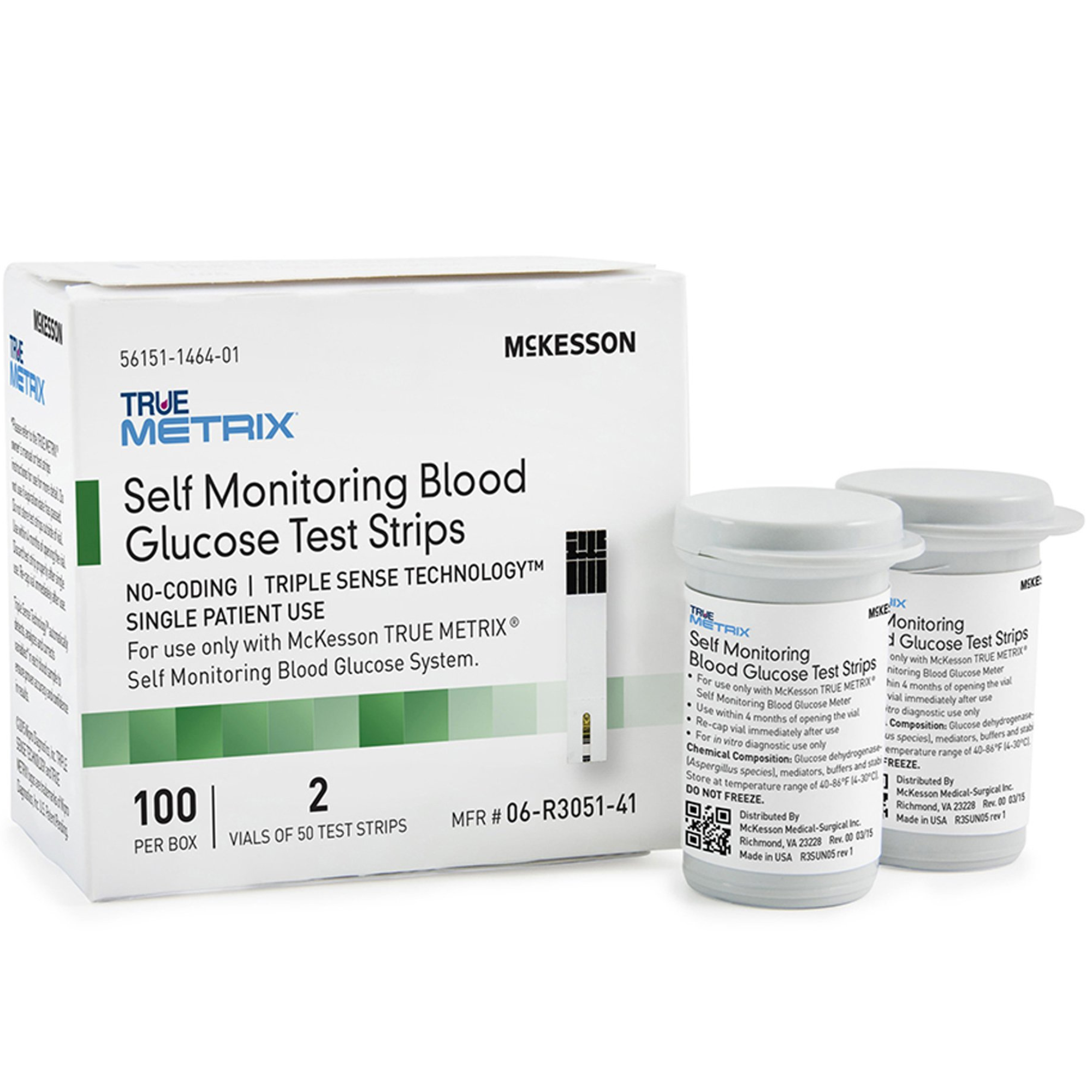 McKesson TRUE METRIX Self Monitoring Blood Glucose Test Strips