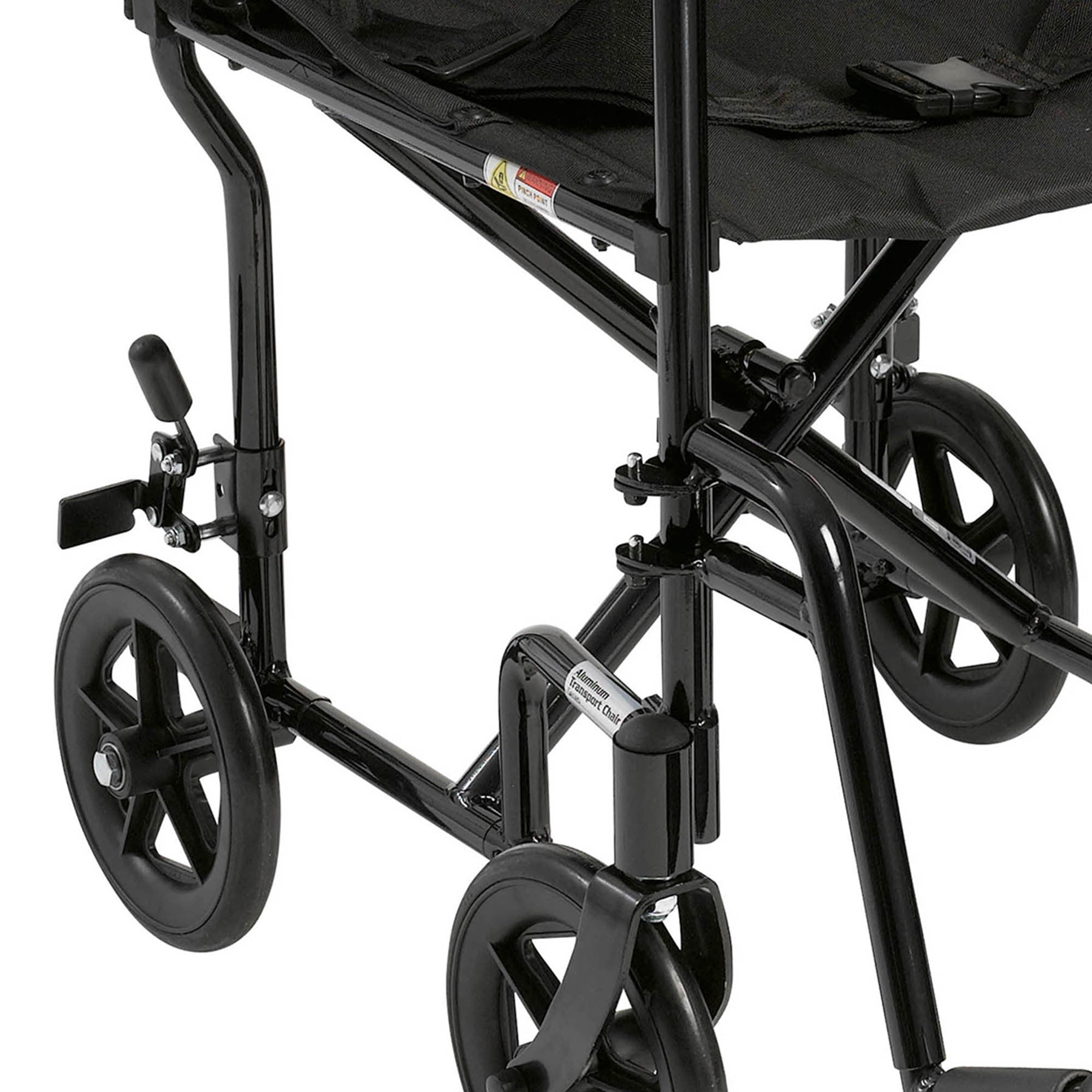 McKesson Lightweight Transport Chair, Aluminum Frame