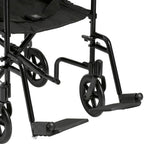 McKesson Lightweight Transport Chair, Aluminum Frame