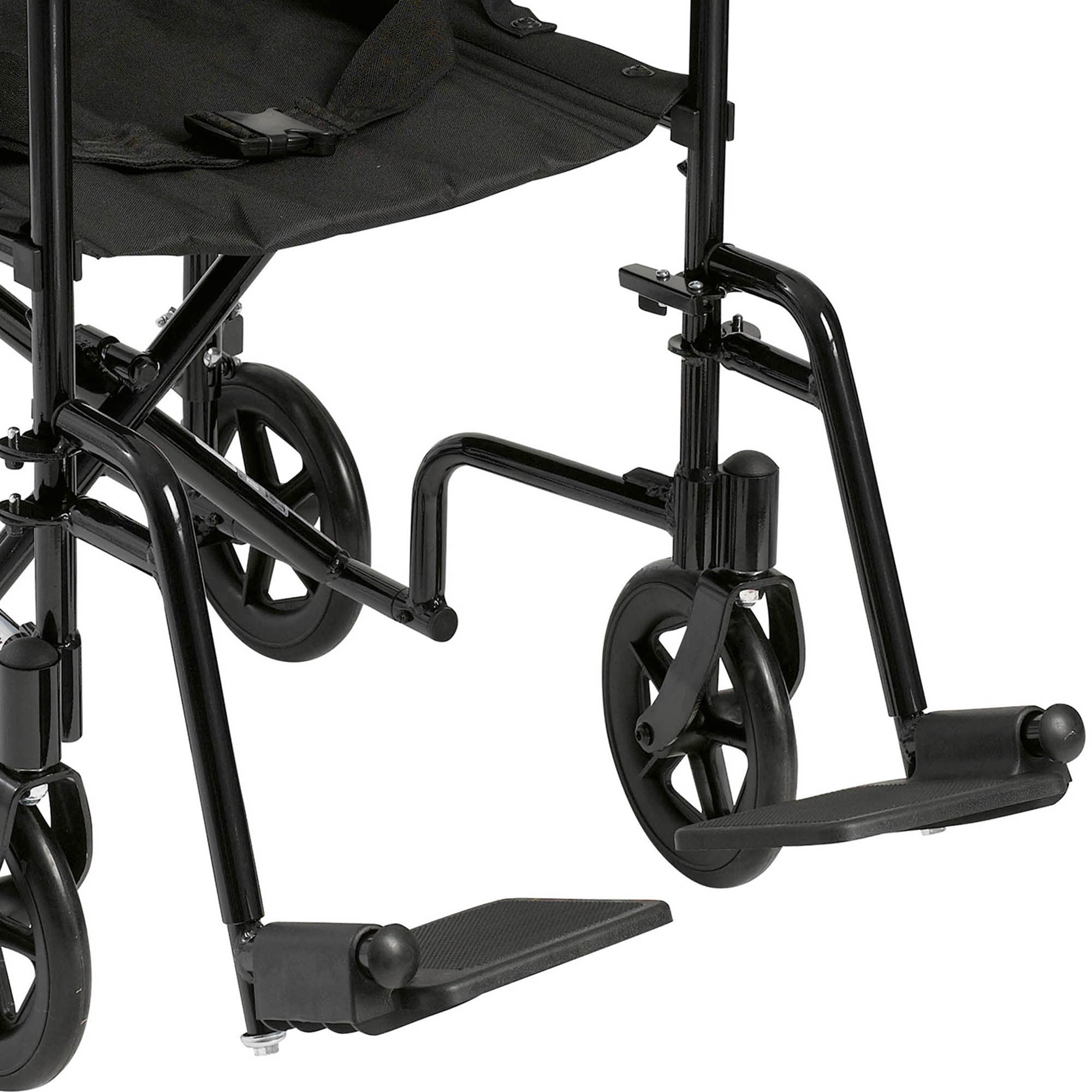 McKesson Lightweight Transport Chair, Aluminum Frame