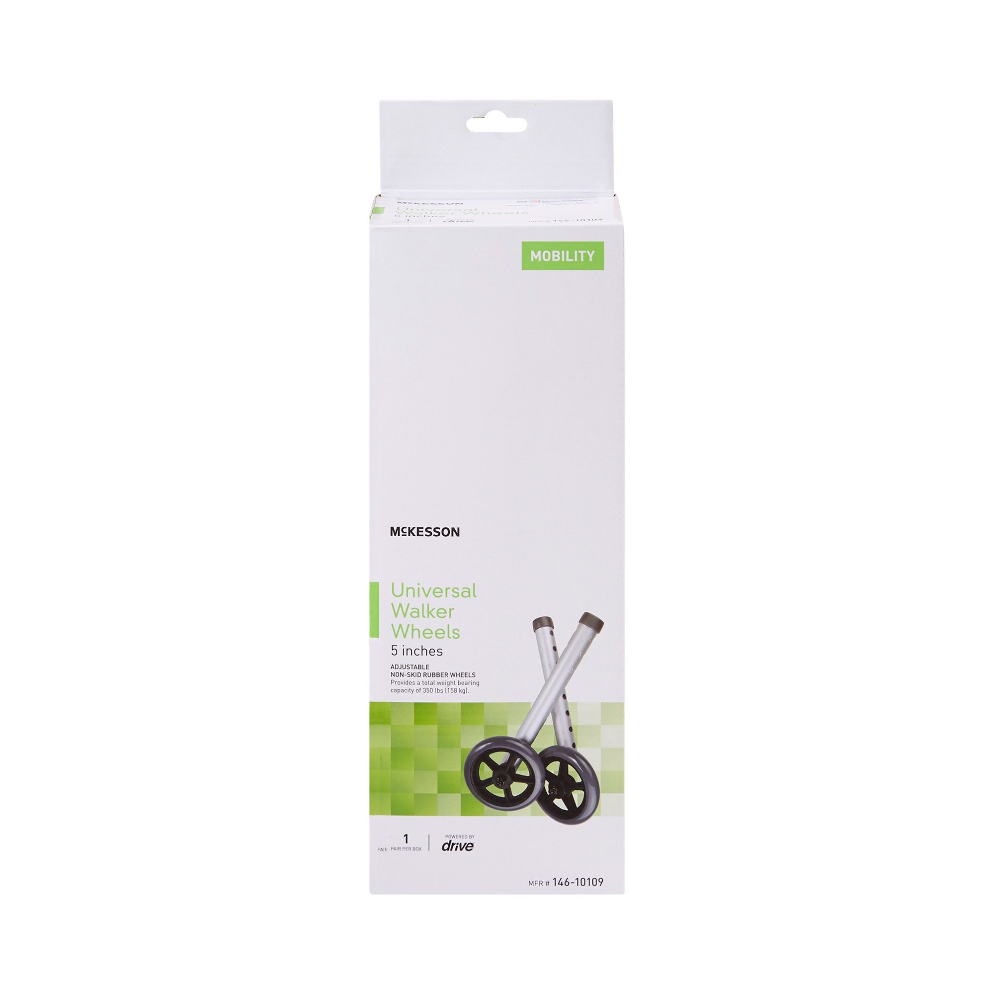 McKesson Universal Walker Wheels