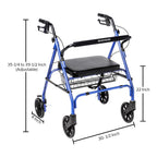 Mckesson Bariatric 4 Wheel Rollator