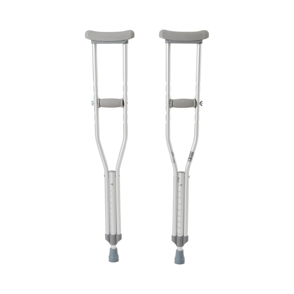 McKesson Youth Push Button Aluminum Crutches