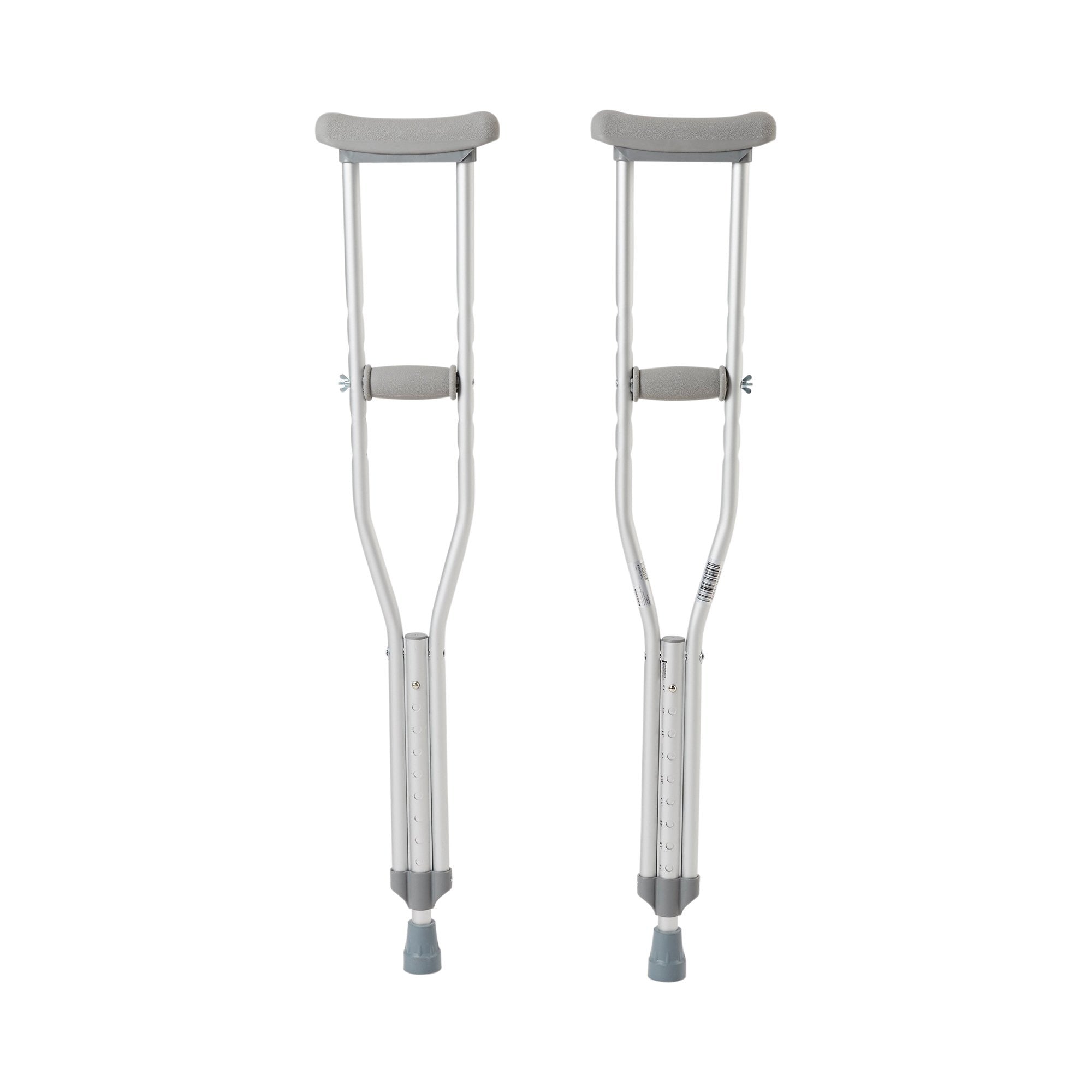McKesson Youth Push Button Aluminum Crutches