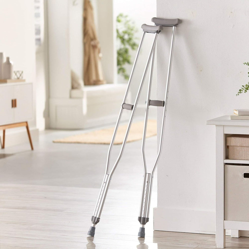 Mckesson Quick Adjust Aluminum Crutches