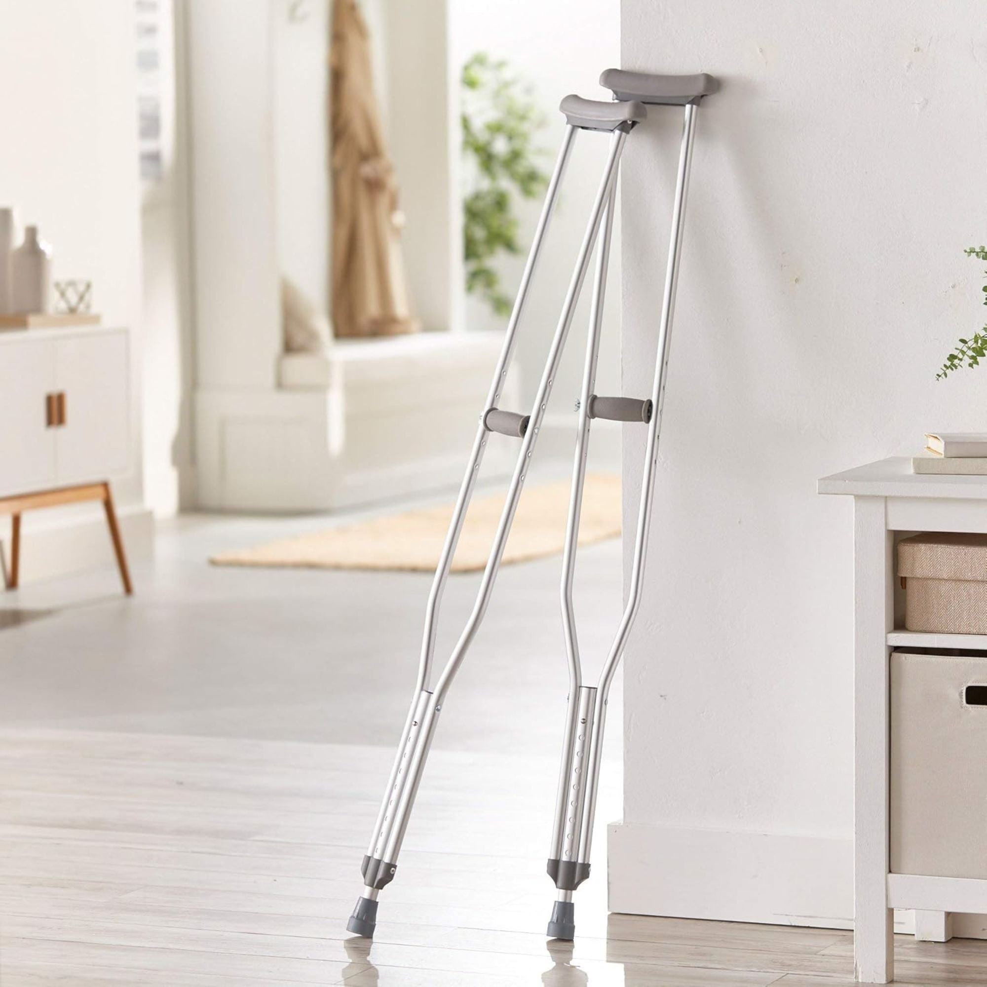 Mckesson Quick Adjust Aluminum Crutches