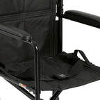 McKesson Lightweight Transport Chair with Padded Arms, Swing-away Footrests