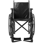 McKesson Wheelchair with Padded Arms, Swing-Away Footrest