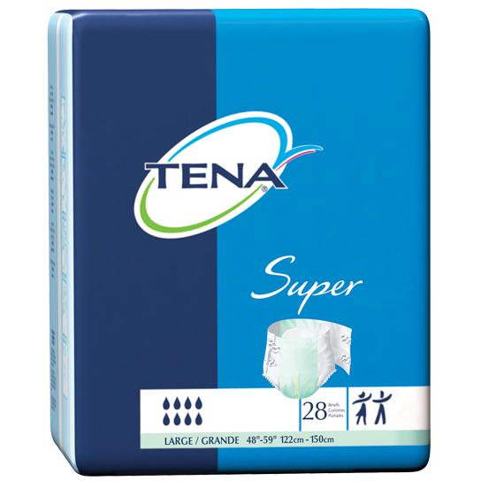 Tena Super Brief Large 48" - 59" - MahaStar Adult Products