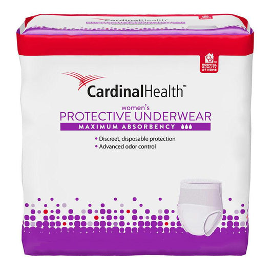 Cardinal Health, Women's Protective Underwear, Sure Care Super, X-large, 58" - 68" - MahaStar Adult Products