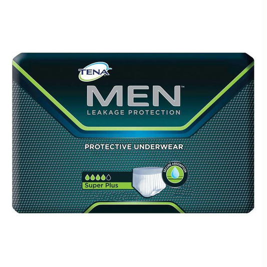 Tena Men Protective Underwear, Super Plus, Large/x-large 44"-64" - MahaStar Adult Products