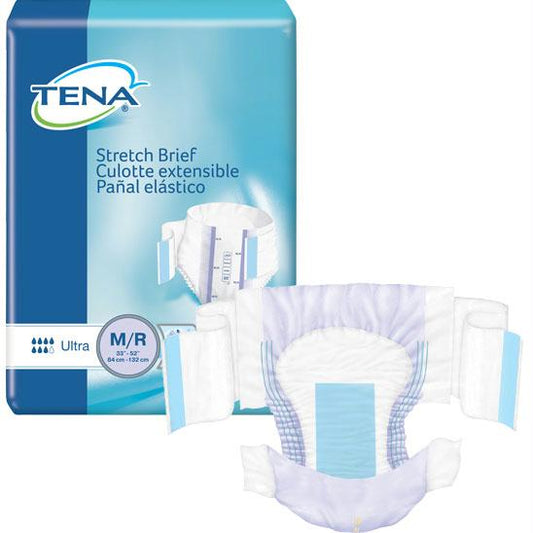 Tena Stretch Ultra Brief Medium 33" - 52" - MahaStar Adult Products
