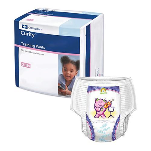 Cardinal Health, Girls Training Pants, Wings, Medium, Under 34 Lbs, 2t-3t - MahaStar Pediatric Products