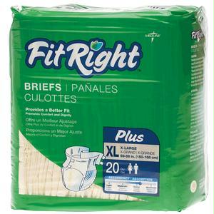 Fitright Plus Brief 2x-large 60" - 69" - MahaStar Adult Products