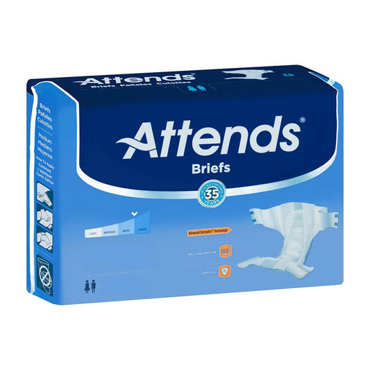 Attends Dermadry Advance Briefs Medium 32" - 44" - MahaStar Adult Products