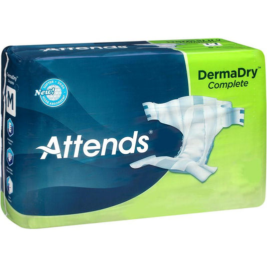 Attends Dermadry Complete Briefs Medium 32" - 44" - MahaStar Adult Products
