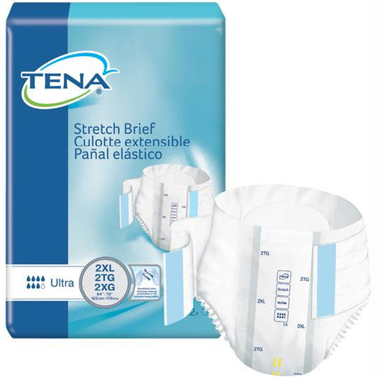 Tena Bariatric Stretch Brief 2x-large 64" - 70" - MahaStar Adult Products