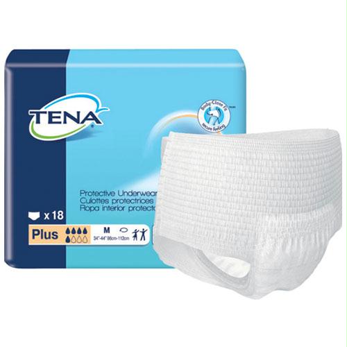 Tena Extra Absorbency Protective Underwear Medium 34" - 44" - MahaStar Adult Products