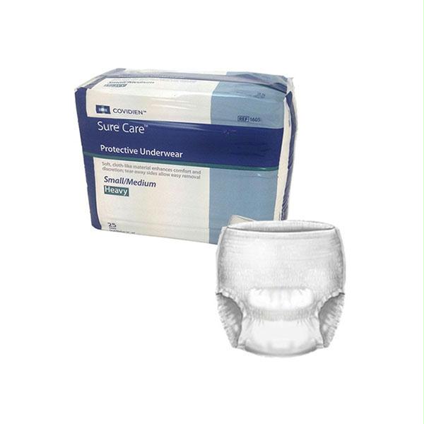 Cardinal Health, Underwear, Sure Care Plus, Small/medium, 34" - 46" - MahaStar Adult Products
