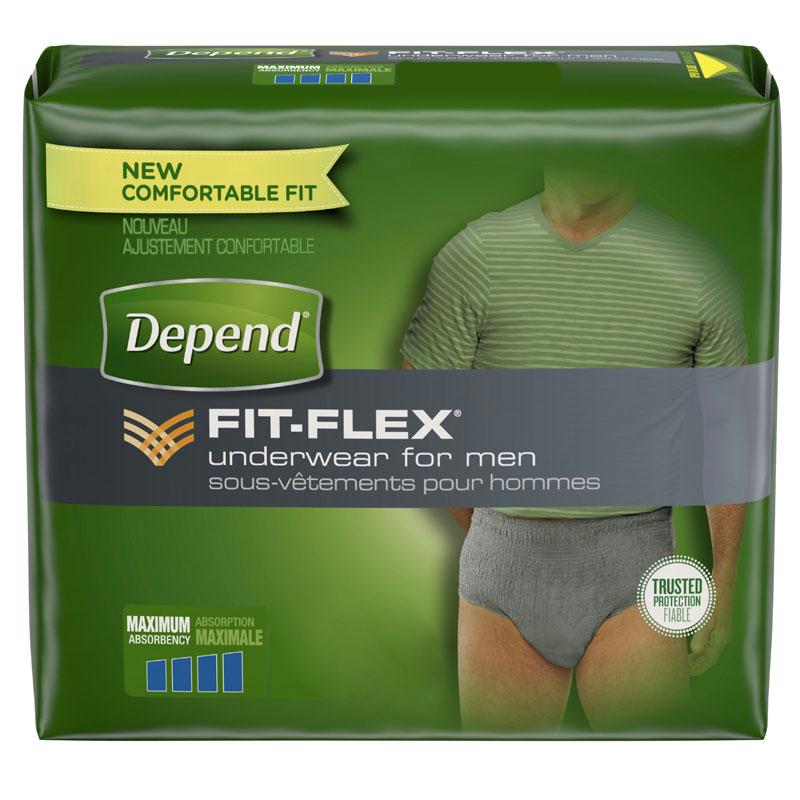 Depend Maximum Absorbency Underwear For Men Small/medium, 28" - 40" Waist, 34" - 46" Hips, Disposable. Replaces: 6951700 - MahaStar Adult Products