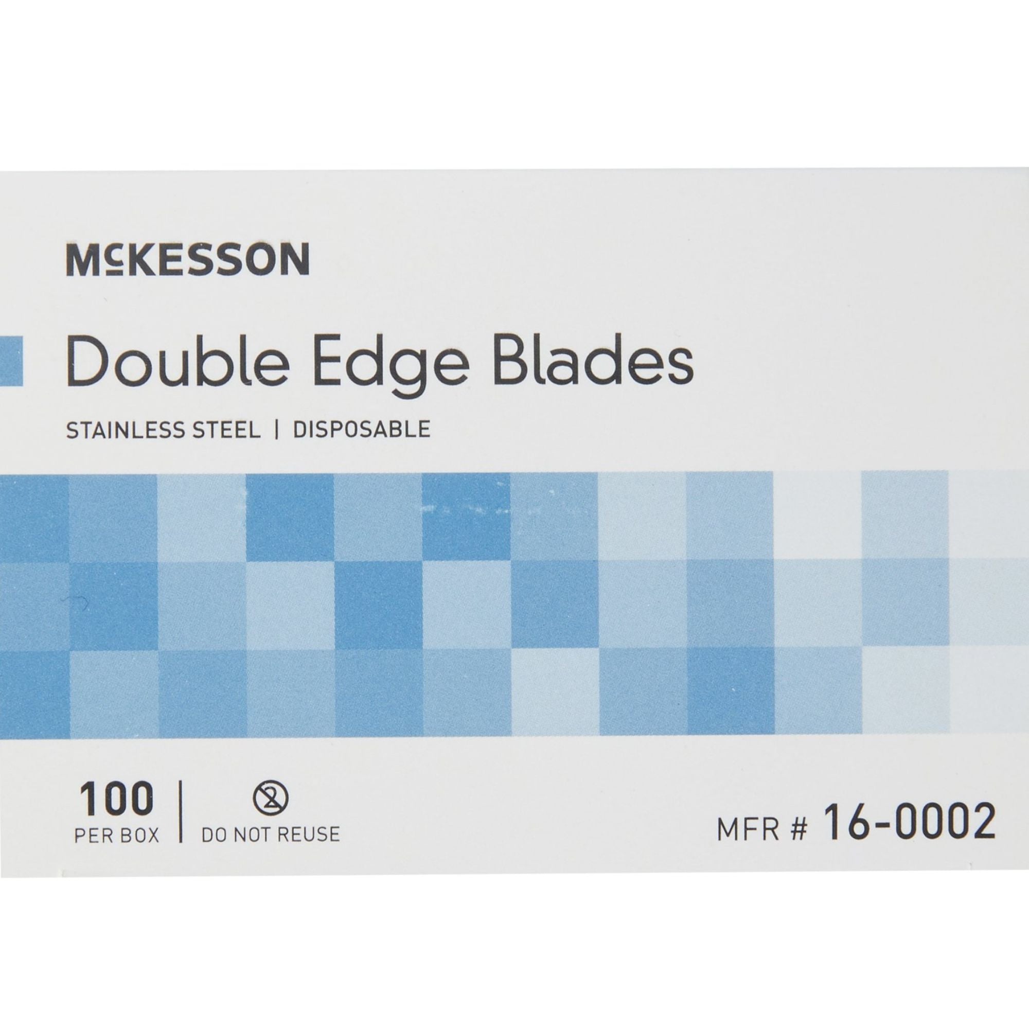 Mckesson Double Edged Razor Blades