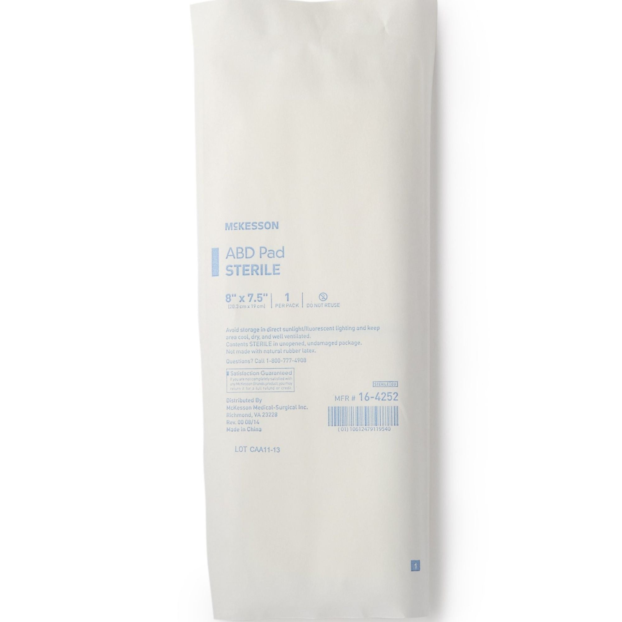 McKesson ABD Pads, Sterile