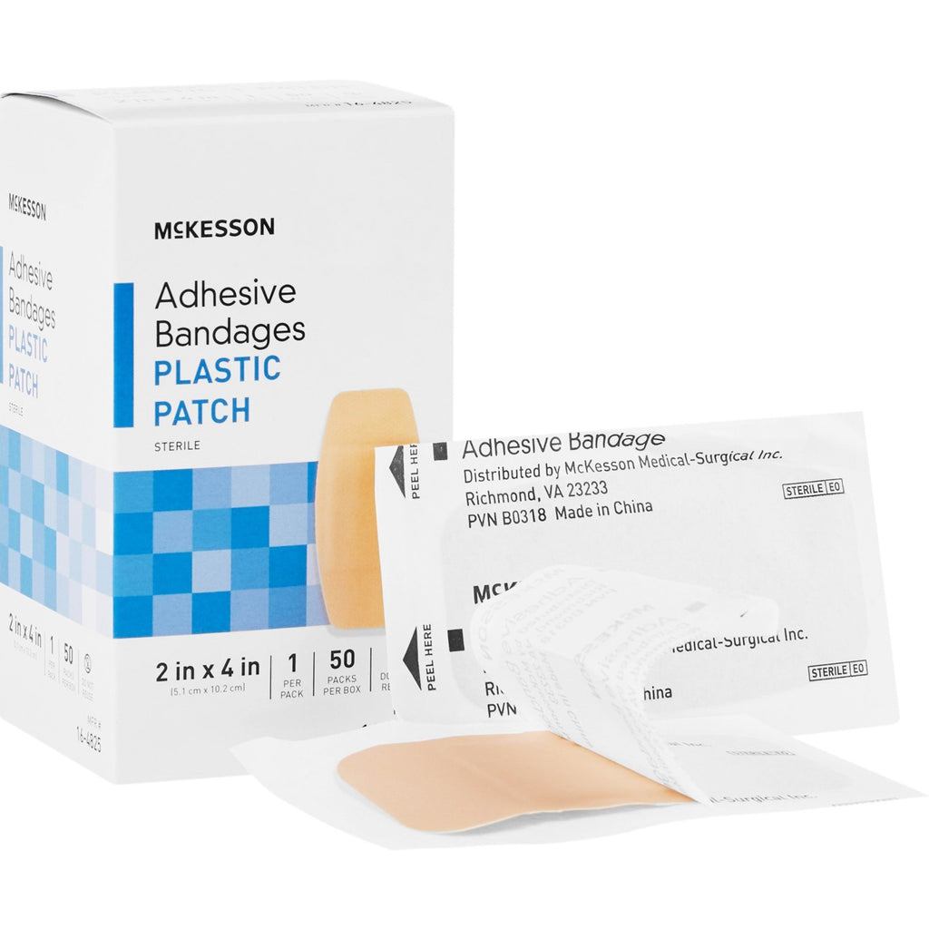 McKesson Plastic Patch Adhesive Bandages