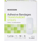 McKesson Transparent Adhesive Bandage Strips