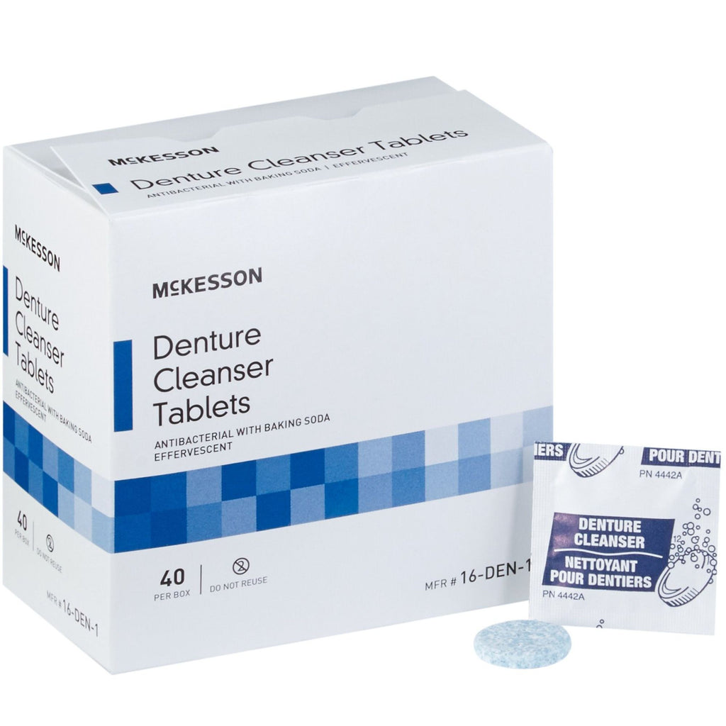 McKesson Denture Cleanser Tablets