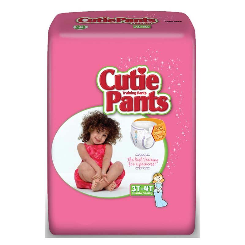 Cuties Refastenable Training Pants For Girls 4t-5t, Up To 38+ - MahaStar Pediatric Products