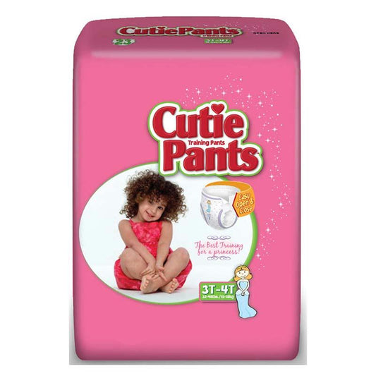 Cuties Refastenable Training Pants For Girls 4t-5t, Up To 38+ - MahaStar Pediatric Products