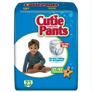 Cuties Refastenable Training Pants For Boys 3t-4t, Up To 32-40 Lbs. - MahaStar Pediatric Products
