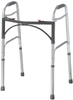 McKesson Aluminium Folding Walker without Wheels
