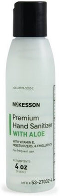 McKesson Premium Hand Sanitizer with Aloe, Spring Water Scent