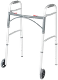McKesson Aluminium Folding Walker with Wheels