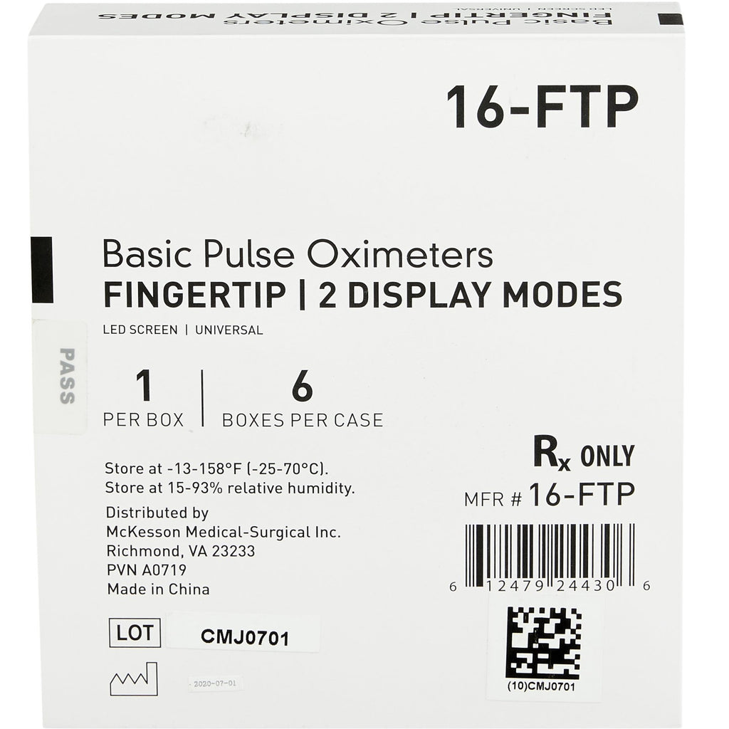 McKesson Basic Fingertip Pulse Oximeter