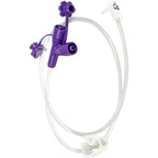 McKesson Dual ENFit Port Extension Feeding Set, Right Angle, 24"